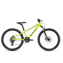 Laste jalgratas Ctm Rocky 3.0 24, matt lime-gray