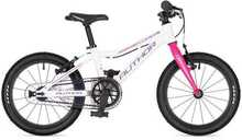Laste jalgratas Author Record 16, Extreme White/Suzy Pink