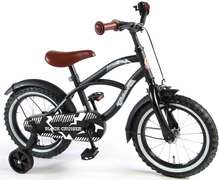 Laste jalgratas Volare 14, must Cruiser (41401)
