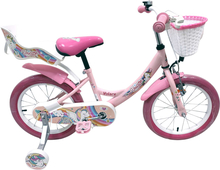 Laste jalgratas Volare Unicorn, 16, roosa