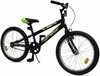 Laste jalgratas Enero Young Rider, 20, must/roheline