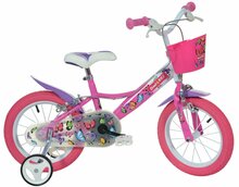 Laste jalgratas Bimbo Bike 14 Girl Butterfly, roosa