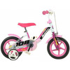 Laste jalgratas Dino Bikes Sport 108 10, valge/roosa