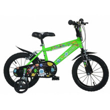 Laste jalgratas Bimbo Bike Cosmos, roheline, 14