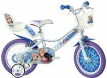 Laste jalgratas Dino Bikes Snow Queen 164R-SQ 16, sinine/valge/lilla