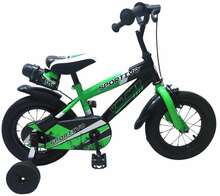 Laste jalgratas Volare Sportivo, 12, roheline/must