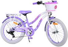 Laste jalgratas Volare Lovely 22125, 20, valge/lilla