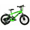 Laste jalgratas Dino Bikes 414U 14, must/roheline