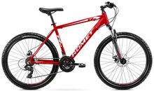 Maastikuratas Romet Rambler R6.2, 26, 19, punane/valge/hall
