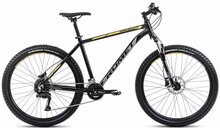 Maastikuratas Romet Rambler R7.2 CS, 27.5, 21, must/hall/kollane
