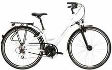 Jalgratas Kross Trans 3.0 Lady, 28, M, valge/hall