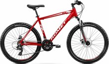 Mägiratas Romet Rambler R6.2, 26, 14, valge/punane