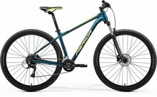 Maastikuratas Merida Big.Nine 20 VI1, 37 cm, teal-sinine/lime