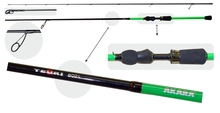 Spinning Akara Teuri LS TX-30, 2-osaline, 198 cm, 3,5-12 g, must/roheline