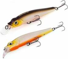 Vobler Akara Asher 80F-A76, 8 cm, 8 g, kuldne/must/oranž