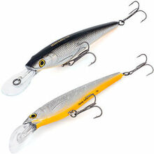 Vobler Akara Buddy 85F-A83, 8.5 cm, 9 g, hõbe/must/oranž