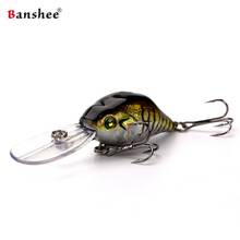 Vobler Banshee Crankbait VC07, 5 cm, 10 g, must/tumeroheline