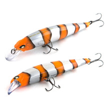 Vobler Akara Best Minnow 100SP, 10 cm, 15 g, hõbe/oranž
