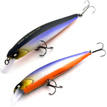 Vobler Akara Best Minnow 110SP A80, 11 cm, 17 g, sinine/hõbe/must