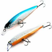 Vobler Akara Best Minnow BM100SP, 10 cm, 15 g, sinine/hõbe/oranž
