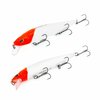 Vobler Akara Mullet 110F-A1, 110 cm, 14 g, valge/punane