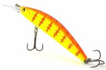 Vobler Akara Ablet II 90F-A181, 9 cm, 12 g, kollane/oranž
