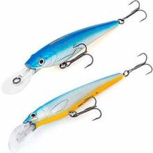 Vobler Akara Buddy B110F-A12, 11 cm, 16 g, sinine/hõbe/kollane