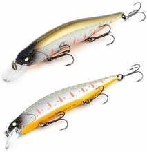 Vobler Akara Best Minnow 110SP A110, 11 cm, 17 g, kuldne/hõbe/oranž