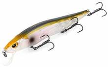 Vobler Akara Mullet 110F-A77, 11 cm, 14 g, hõbe/must/oranž