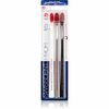 Keskmise pehmusega hambaharjad Swissdent Profi Colours, 3 tk
