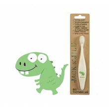 Laste hambahari Jack n' Jill Bio pehme Dino