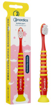 Laste hambahari Nordics Rocket Red