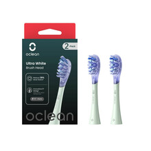 Oclean Ultra White hambaharja otsikud, roheline, 2 tk