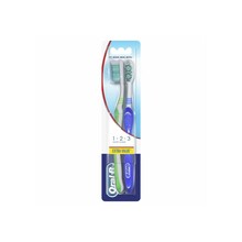Keskmise tugevusega hambahari Oral-B Shiny Clean, 2 tk