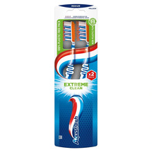 Hambaharjad Aquafresh Extreme Clean Medium, 2 tk