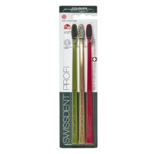 Hambaharjad Swissdent Soft-Medium, 3 tk
