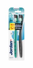 Hambaharjad Jordan Ultralite Whitening, valge, 2 tk