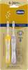 Hambahari Chicco First Teeth, kollane/lilla