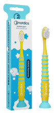 Laste hambahari Nordics Rocket Yellow