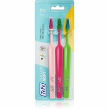 Hambaharjad pehmed Tepe Colour Soft, 3 tk