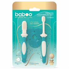 Hambaharjade komplekt Baboo, 6+ kuud, 2 tk