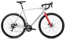 Gravel jalgratas Romet Aspre 1, 28, 22, hõbe/punane