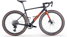 Gravel ratas BMC Kaius 01 FOUR Rival AXS, 54, must/neoonpunane