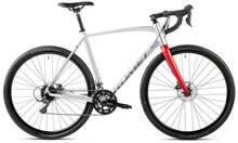 Gravel jalgratas Romet Aspre 1, 28, 54 cm, hõbe/punane