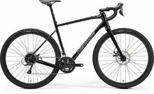 Gravel jalgratas Merida Silex 200 II1, 28, XL, must/hall