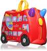 Laste kohver Trunki THE PEPPA PIG, punane