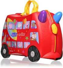Laste kohver Trunki THE PEPPA PIG, punane
