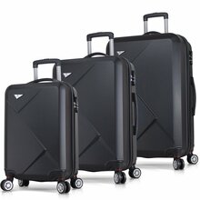 Kohvrite komplekt My Valice Diamond MV8008, must