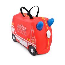 Laste kohver Trunki Fire Truck Frank, punane