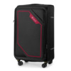 Keskmise suurusega pehme kohver Solier Luggage STL2240, must-punane